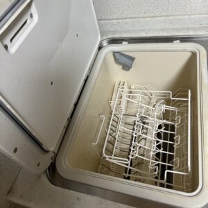 ヤマハトップオープン食洗機取替え交換工事　庫内カゴ